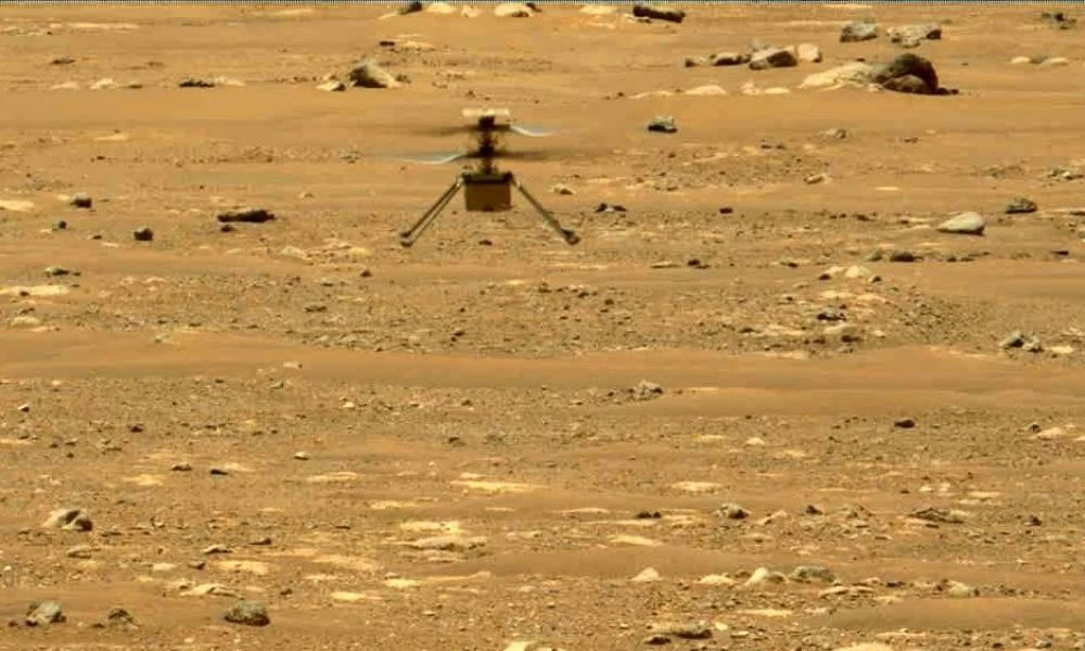 NASA: To μικρό ελικόπτερο Ιngenuity πετάει προς τον Άρη μετά από προσωρινό τεχνικό θέμα